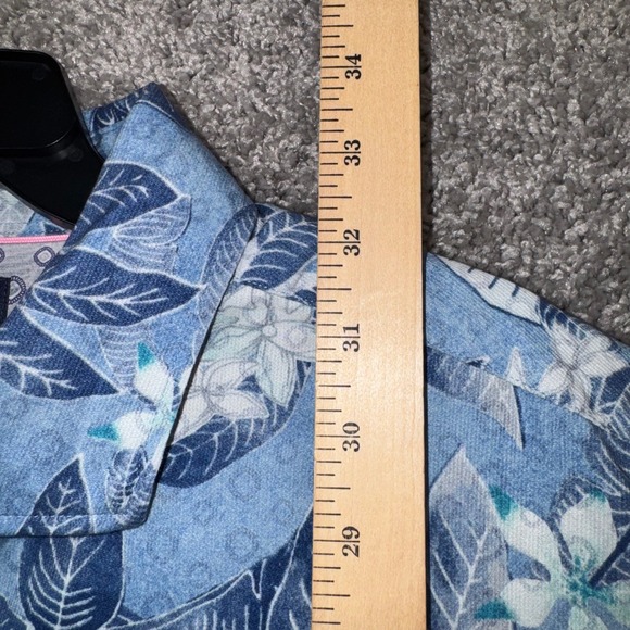Cremieux Key West Button Down Shirt Mens XXL Tropical Floral Blue White NEW - Picture 3 of 7